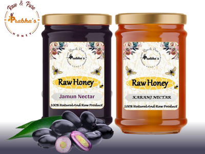 prabha enterprises JAMUN KARANJ COMBO HONEY(2 x 0.5 kg)
