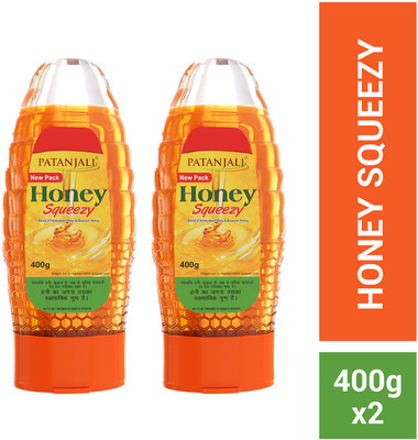 PATANJALI Honey Squeezy(2 x 400 g)