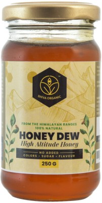 Shiva Organic Honey Dew - High Altitude, Pure and Natural Honey(250 g)