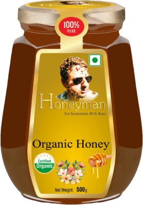 Honeyman Organic Honey | Pure & Organic Certified | Natural Energy Booster |(500 g)