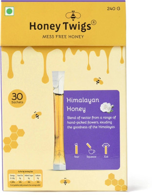 HONEY TWIGS Himalayan Multiflora Honey (30 Sachets)(240 g)