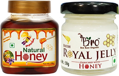 Super Bee Royal jelly Enriched with Honey with Natural honey 250gm(500 g)