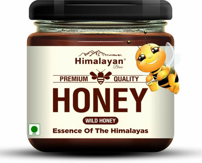 Himalayan Brew Khadi Pure Natural Organic Raw Wild Honey Unfiltered, Unpasteurized, Unprocessed(400 g)