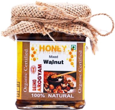 Being Arogyam Natural Honey Mixed Walnut(250 g)