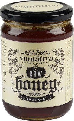 Vantattva Himalayan Forest Organic Wild Raw Unprocessed Honey Unpasteurized Pure natural honey for weight loss(700 g)