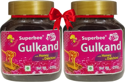 Super Bee Gulkand dalchini combo of 2pcs(2 x 250 g)