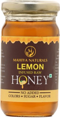 Mahiya Naturals Infused Lemon raw honey(250 g)