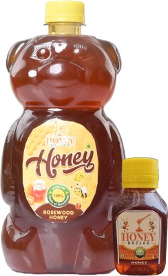 honeybazzar Natural Taste of Goodness Rosewood Honey 100g extra pack 900g +100g (1000 g)(1000 g)