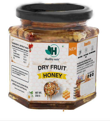 Healthy Roots Dry fruit Honey | Mixed Nuts with Honey 350g(350 g)