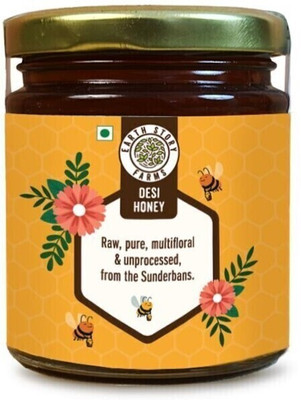 earth story farms Desi Honey | Sunderbans Mangrove Honey | Multifloral | Raw | Unprocessed(250 g)