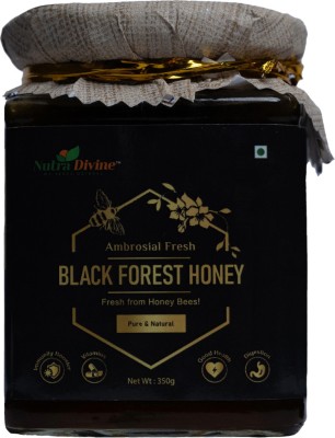 Nutra Divine Organic Black Forest Honey(350 g)