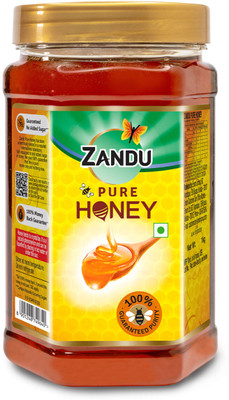 ZANDU Pure Honey, 100% Purity, No Added Sugar(1 kg)