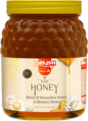 Delish by Flipkart Pure Honey with No Sugar Adulteration(1 kg)