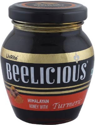 Beelicious Honey Spread - English Toffee (200g) & Himalayan Honey with Turmeric (250g),(450 g)