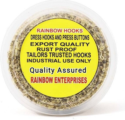 Rainbow enterprises YGLD0001 Hook Eye(Pack of 7000)