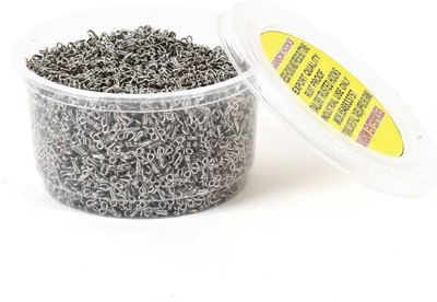 Rainbow enterprises Silvercolor001 Hook Eye(Pack of 4000)