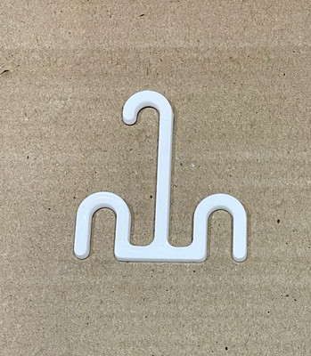 LHM LHM L-shape Plastic Slipper and Shoe Hangers Hooks Hook 50(Pack of 50)
