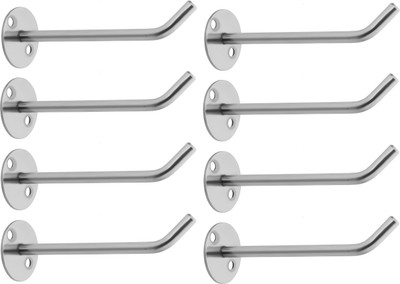 upalabdh 6 INCH Display Hook Hanger Wall Mount for Mobile Shop hooks for hanging Hook 8(Pack of 8)