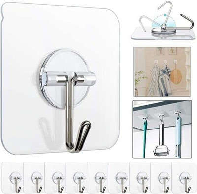 eshopy Adhesive Hooks Hook 15(Pack of 1)