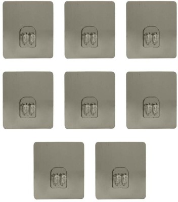 DIYAL ENTERPRISE Magic Adhesive Sticker for Bathroom Self Corner Shelves Pack of 8 Pieces Hook 2(Pack of 8)