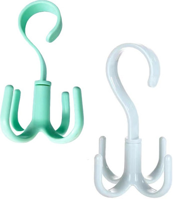 MAAGHI Heavy Duty Rotatable Hook for Hanging Keys, Coats, Hats, Bags, Ceilings, etc Hook 2(Pack of 2)