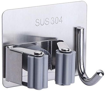 JIALTO Metal Stainless Steel Heavy Duty Wall Mounted Organizers Hook 1(Pack of 1)