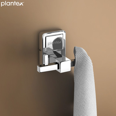 Plantex Crosslink Stainless Steel 304 Grade Darcy Robe Hook/Cloth-Towel Hanger/Door Hanger-Hook/Bathroom Accessories(Chrome) Hook 2(Pack of 1)