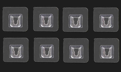 DDBOXEN 10 Pis Self Adhesive Wall Hooks 10kg Weight Max Self Adhesive Hook 10(Pack of 10)