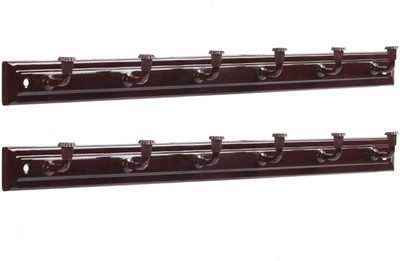 manvi Door Hanger/Hook For Door & Bathroom (Set of 2) Hook Rail 6(Pack of 2)