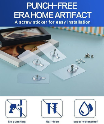 SJK (PACK OF 10)Multipurpose use bathroom and kitchen storage hook 1X151 Hook 1(Pack of 1)