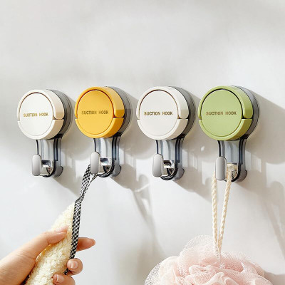 SKYTONE Suction Hooks, Suction Cup with Hook, Reusable Vacuum Suction Hooks for Bathroom Hook 1(Pack of 4)