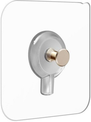 MERCEHIVE Adhesive Nail Hook for Hanging Photo frame Hook 10(Pack of 10)