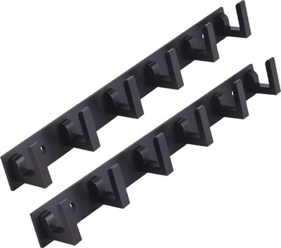 GHAR DWAR Wall Hook rail door Hanger Key Holder hanging for/cloth/pant/towel/shirt/suit Hook Rail 12(Pack of 2)