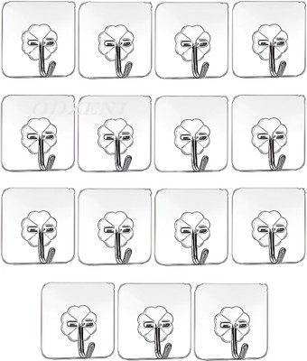 SJK (Pack of 20) New ABS Hook Towel Hanger for Kitchen/Bathroom/Utensil PIN Hook 1(Pack of 1)