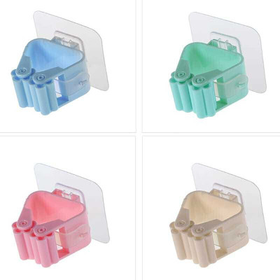 VRDH Multicolor Plastic Broom Holder(6 Holders)