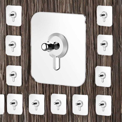 OHD Door, Cabinet, wall, Bedroom, Kitchen, Office, Living Room, Home, Photo frame Hook 10(Pack of 10)