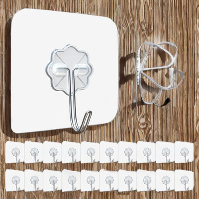 SJV Door, Cabinet, wall, Bedroom, Kitchen, Office, Living Room, Home, Photo frame Hook 20(Pack of 20)