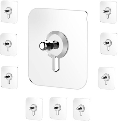 VRDH (PACK OF 10)Multipurpose use bathroom and kitchen storage hook 1X140 Hook 1(Pack of 1)