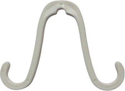 AJ Lite Shoe, Slipper Stand Hanger A- Shape Clothes Hanger White Hook 50(Pack of 50)