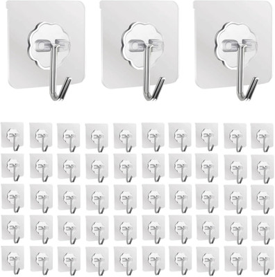 Shalvi Adhesive Hooks For Wall, Sticky Wall Hook For Rs. 109 @ 85 %