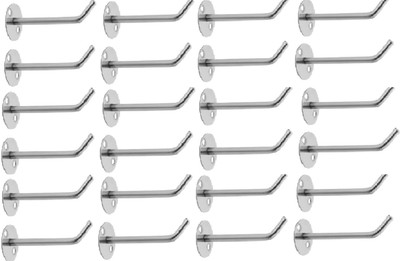 upalabdh 24 PCs Wall Mount Display Hook Hanging Accessories Hanger For Mobile Shop Hook Rail 24(Pack of 24)
