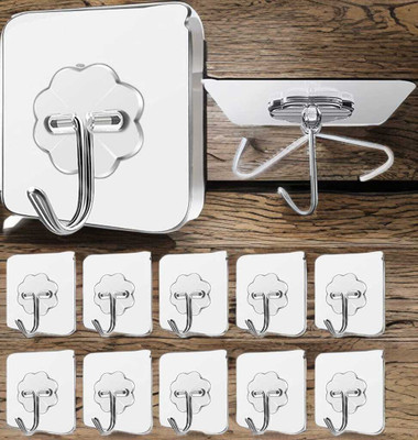 Evershnie Door, Cabinet, wall, Bedroom, Kitchen, Office, Living Room, Home, Photo frame Hook 10(Pack of 10)