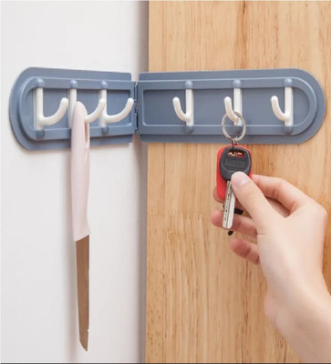 COFP Glossy Shower Rod Hook(Multicolor)