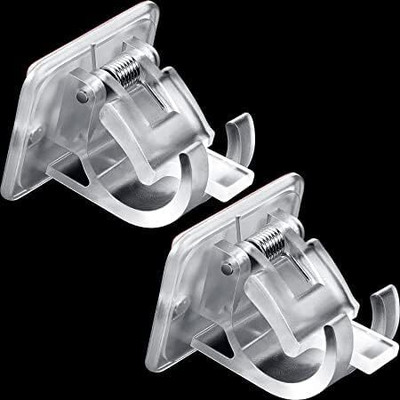 Mirramor Glossy Shower Rod Hook(White)