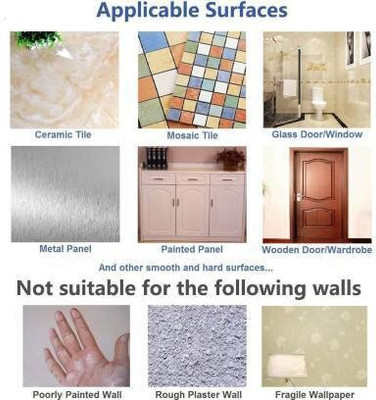 ADL PASSION Vinyl Abstract Silver Wallpaper(L x W: 10 cm x 5 cm)