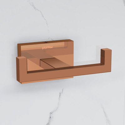 Plantex Benz 304 Grade Stainless Steel Robe Hook/Hanger/Bathroom Accessories (Rose Gold) Hook 2(Pack of 1)