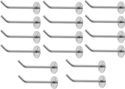 upalabdh 4 INCH Display Hook for Mobile Shop Shop Showroom Boutique Hanging Hooks Hook Rail 16(Pack of 16)