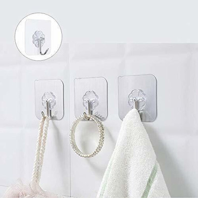 UltraStore Pack of 6 Heavy Duty Adhesive Multi Function Utility Hooks/Organizers Pinx6.97 Shower Caddy Organizer