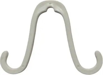 SHOAMSHREE Shoe, Slipper Stand Hanger A- Shape Clothes Hanger White Hook 20(Pack of 20)