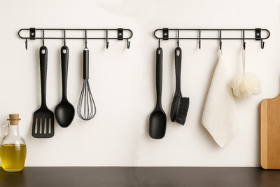 DXDT Empty Cutlery Holder Case(Matt Black  Holds 6 Pieces)